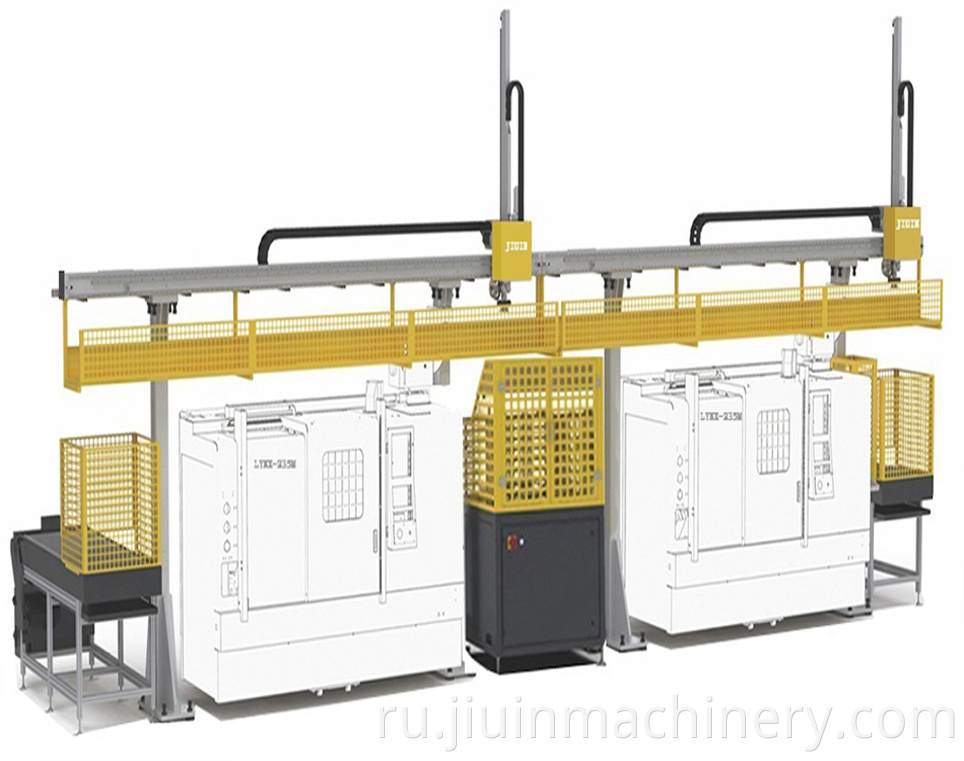 Gantry Robot With More CNC Lathes